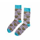 Cheetah Socks | Bamboo Socks | Purple Socks | Safari Socks