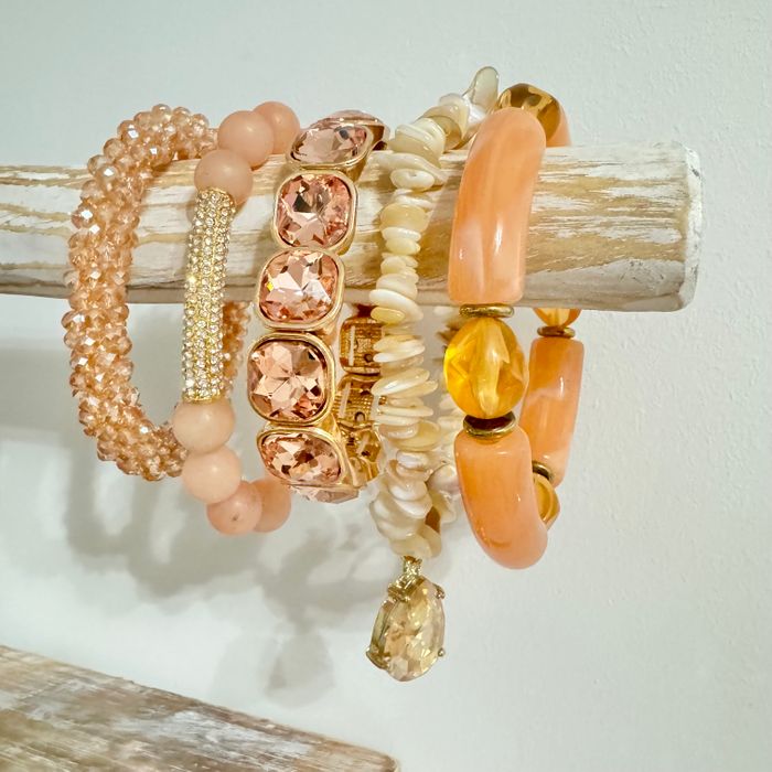 Natural Stone Bracelet Stacks