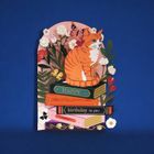 Original paper cut Blossom card