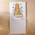 2025 Calendar | Artist Collab with Ashley Pervical | Folk Animals | Sunday Start