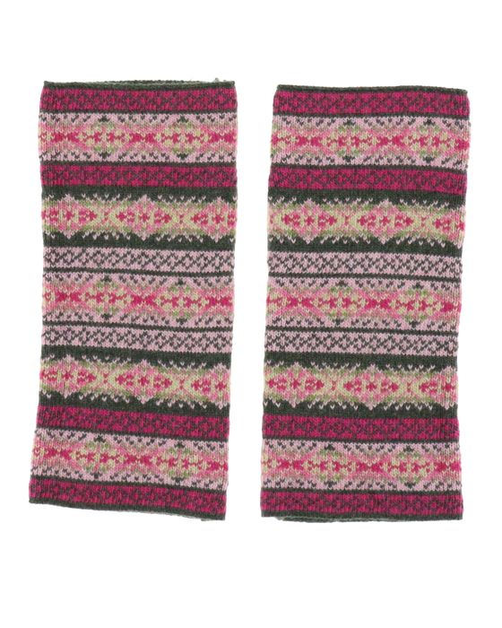 Fair Isle Wristwarmers and Snoods