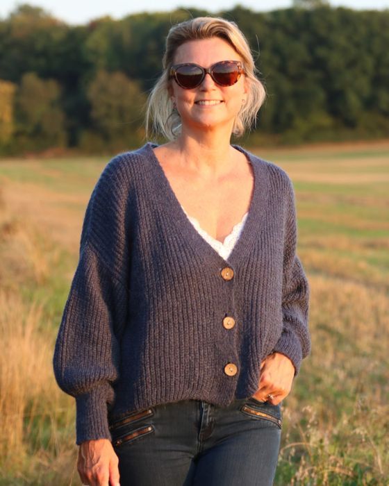 Mohair Blend Cardigan