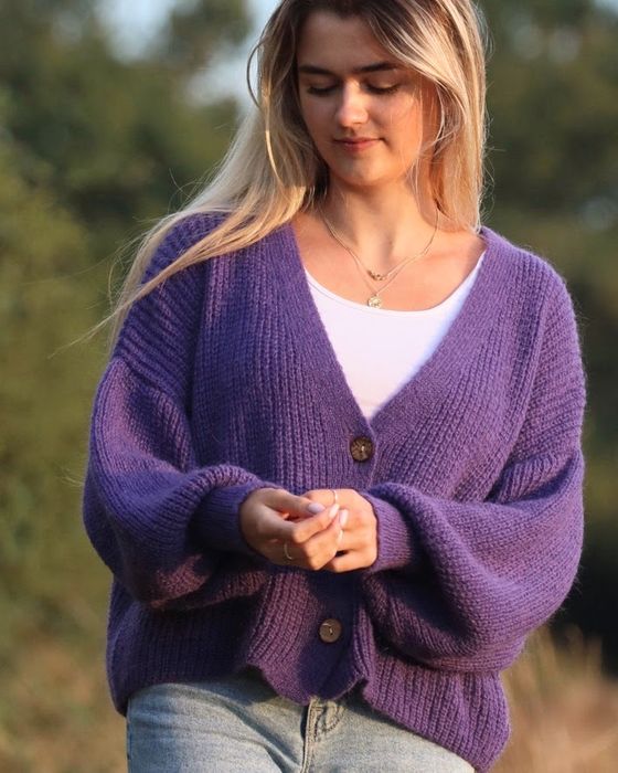 Mohair Blend Cardigan