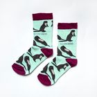 Otter Socks | Child Bamboo Socks | Pastel Green Socks