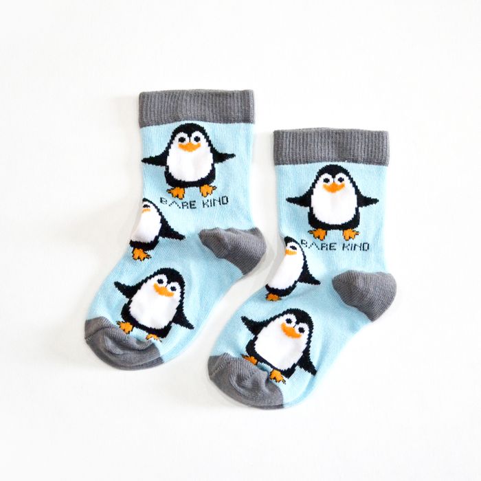 Penguin Socks | Kids Bamboo Socks | Aqua Socks | Cold Socks