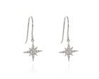 Cachet  North Star FW Earrings plated in Rhodium