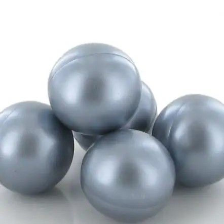 200 x Silver Round Bath Pearls. Coconut Scented