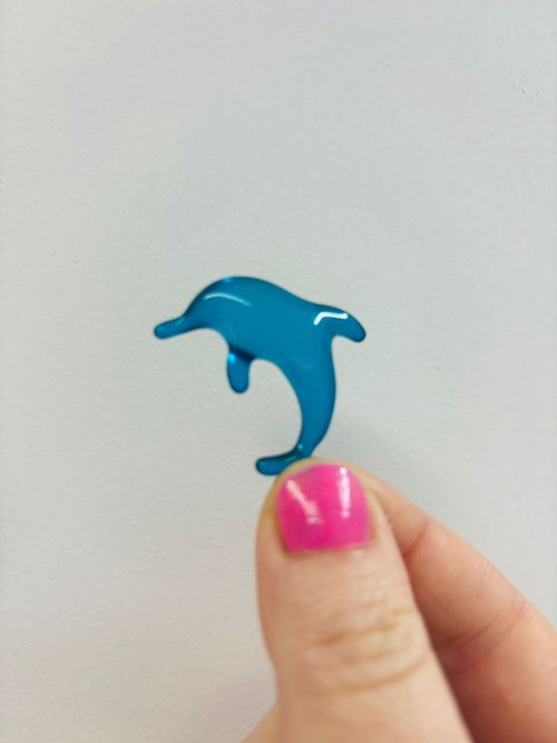 10 Pack Dolphin Shaped bath pearls