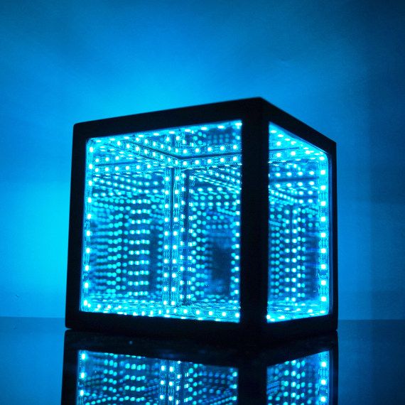 Magic Cube Infinity Lamp - 15cm