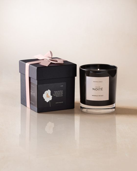 Moonlit Petals Candle
