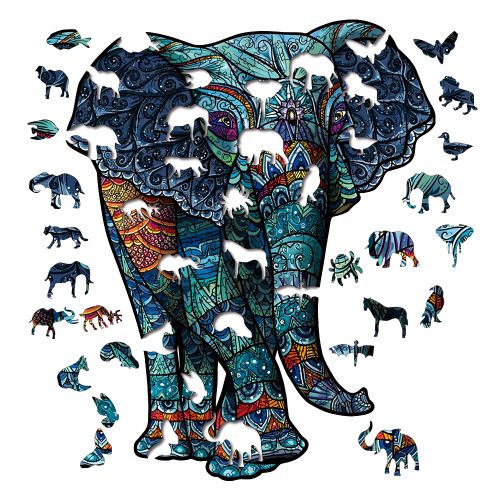 Wooden Puzzles-Shaped 300pcs