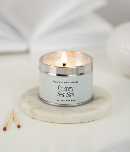 Small Soy Wax Candle Tin
