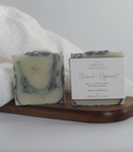 Organic soap bar - Charcoal and peppermint