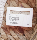 Organic soap bar - Lemongrass and poppyseed