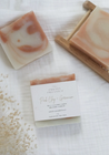 Organic soap bar - Pink clay and geranium