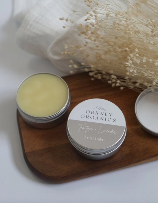 Organic foot balm