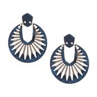 Naazia earrings, blue