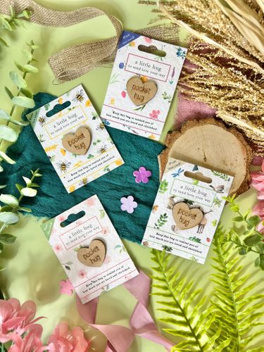 Pocket Hugs in Plantable Packaging