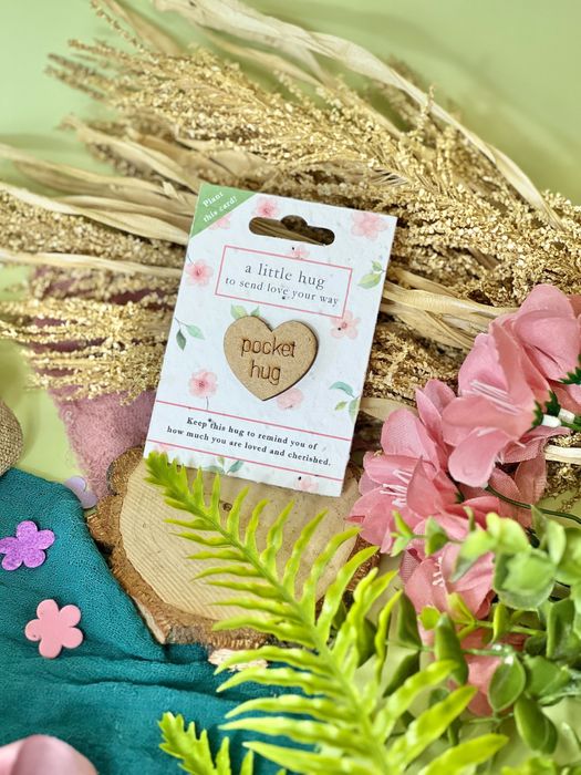 Pocket Hugs in Plantable Packaging