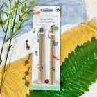 Plantable Pen and Pencil Set in Seed Paper Packaging