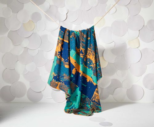 Terrain Recycled Cotton Throw - Northern Woven