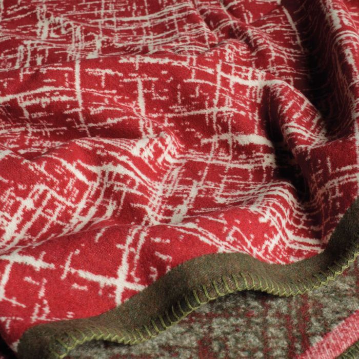 Cross Hatch Recycled Cotton Throw - Northern Woven