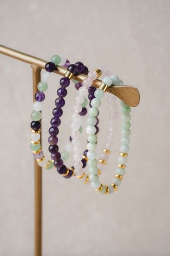 SEMI PRECIOUS STONE BRACELETS