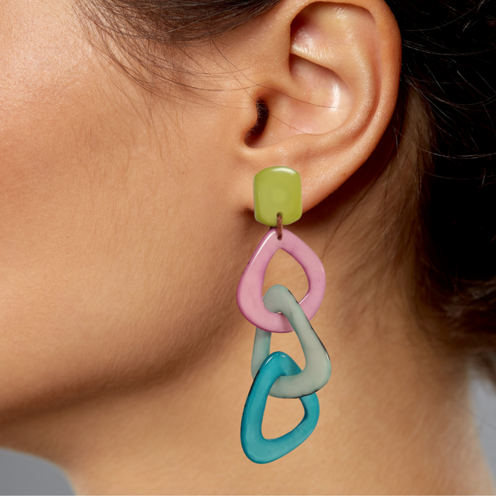 Talita Tagua Earrings