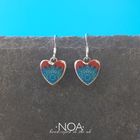 Decorated Ceramics Earrings