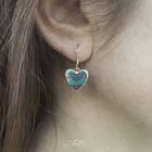 Decorated Ceramics Earrings