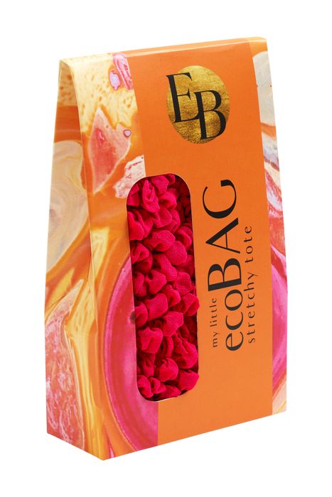 EcoBag, by BeBougie Hot Pink Sustainable Stretchy Tote