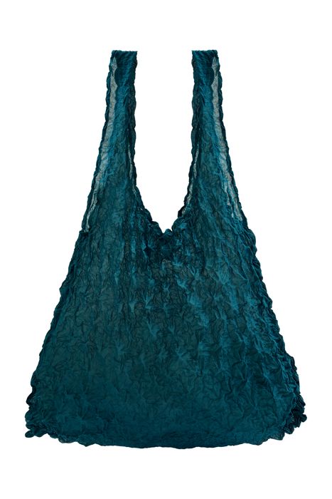 EcoBag, BeBougie Teal Sustainable Stretchy Tote