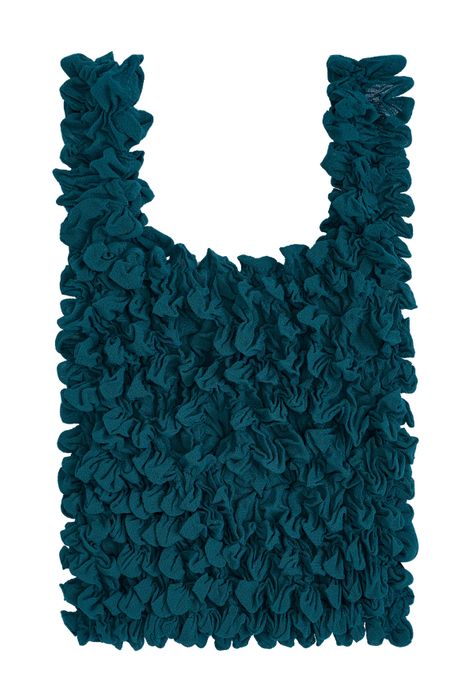EcoBag, BeBougie Teal Sustainable Stretchy Tote