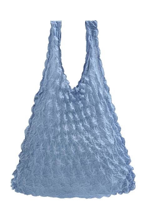 EcoBag, by BeBougie French Blue Sustainable Stretchy Tote