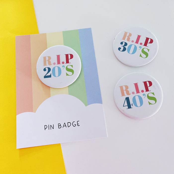 *Bright Pin Badges!