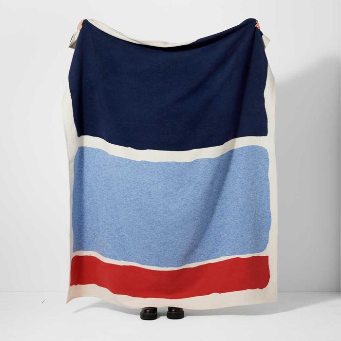 Milton Large Recycled Cotton Throw - Ian Mankin