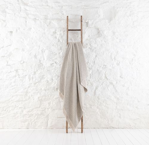 Boucle Chunky Woven Throw - Ian Mankin