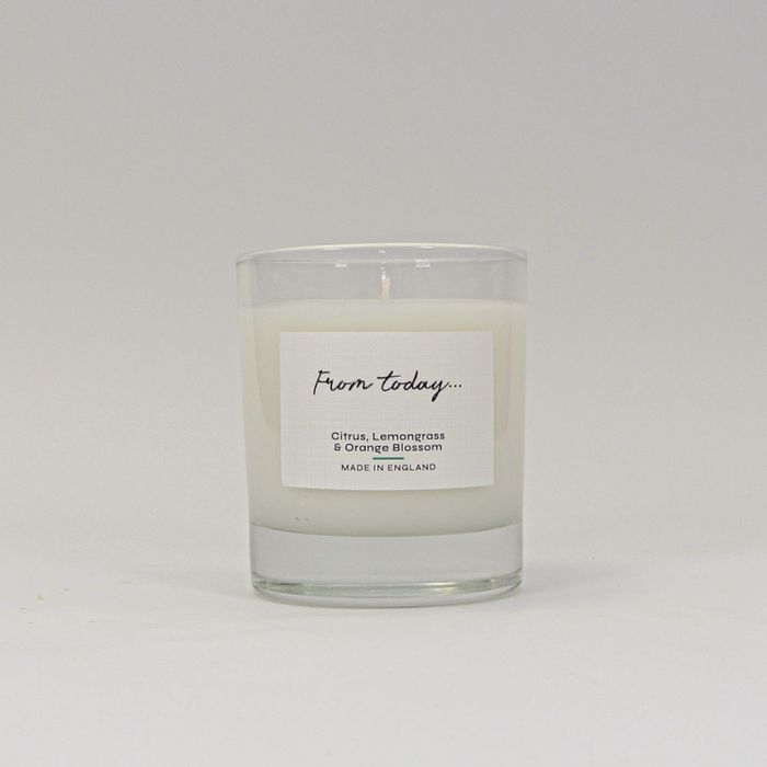 Citrus, Lemongrass & Orange Blossom Candle (One Wick)