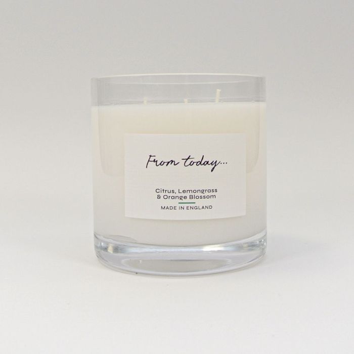 Citrus, Lemongrass & Orange Blossom Candle (Three Wick)