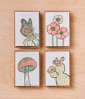 Cactus greetings card - Illustrations of nature