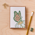 Butterfly greetings card - Illustrations of nature