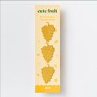 Cute Fruit Grape, set of 3 decorations