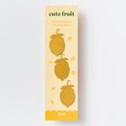 Cute Fruit Lemon, set of 3 decorations