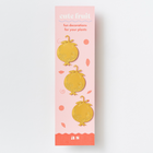 Cute Fruit Pomegranate, set of 3 decorations