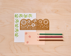 Botanical Design Stencil