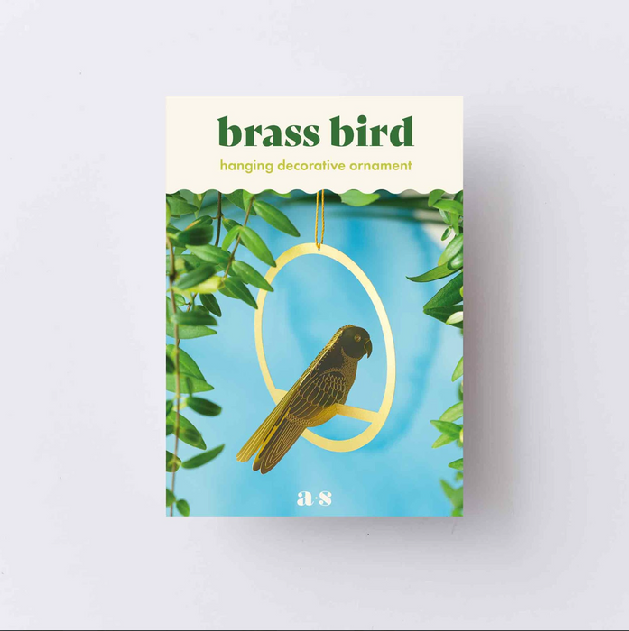 Brass Bird Decoration