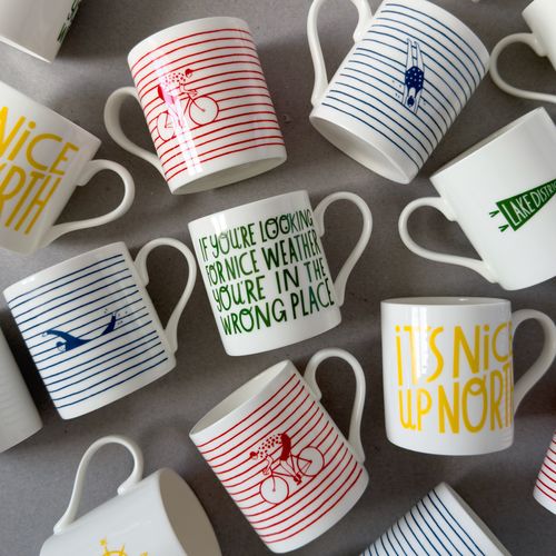 Outdoor Inspired 310ml China Mugs