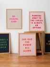 Linen Quote Prints