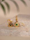 Emerald Boheme Hoops