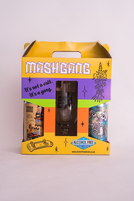 Alcohol Free Mash Gang Beer Box